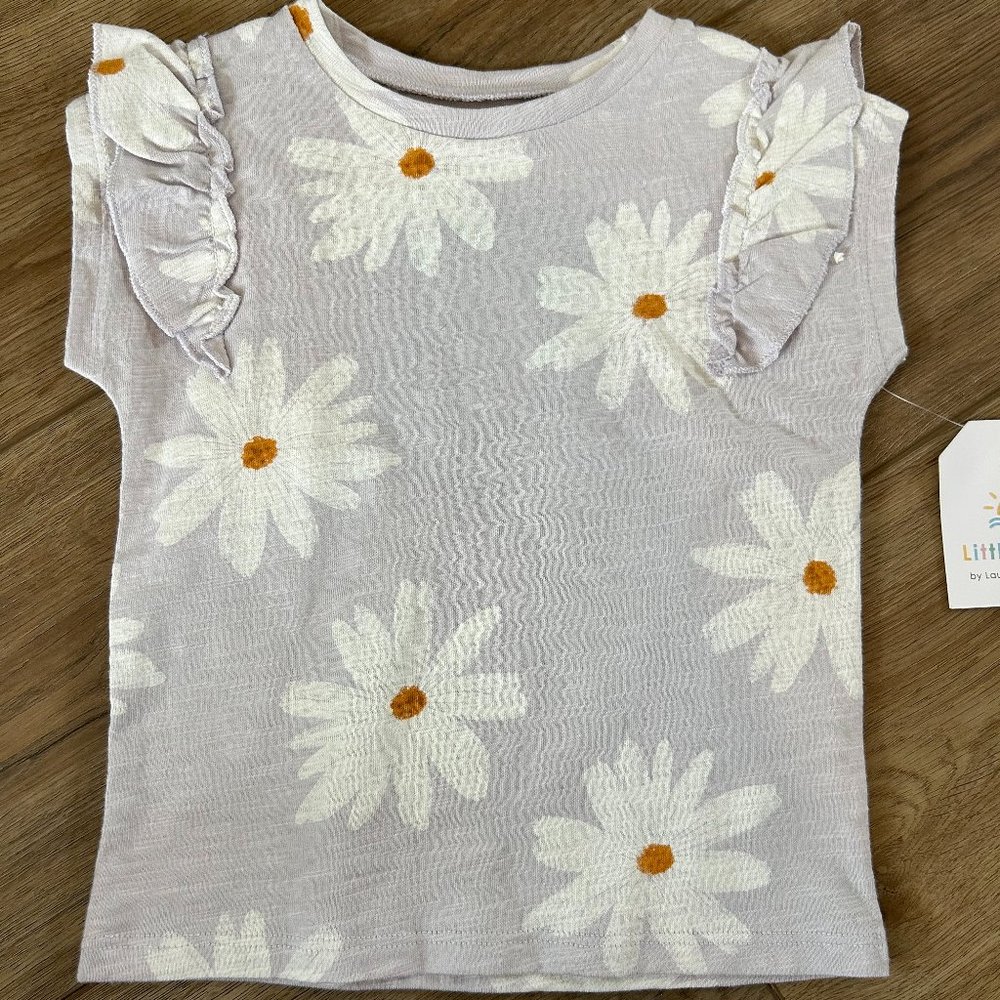 Little Co 12 Month Flower Shirt